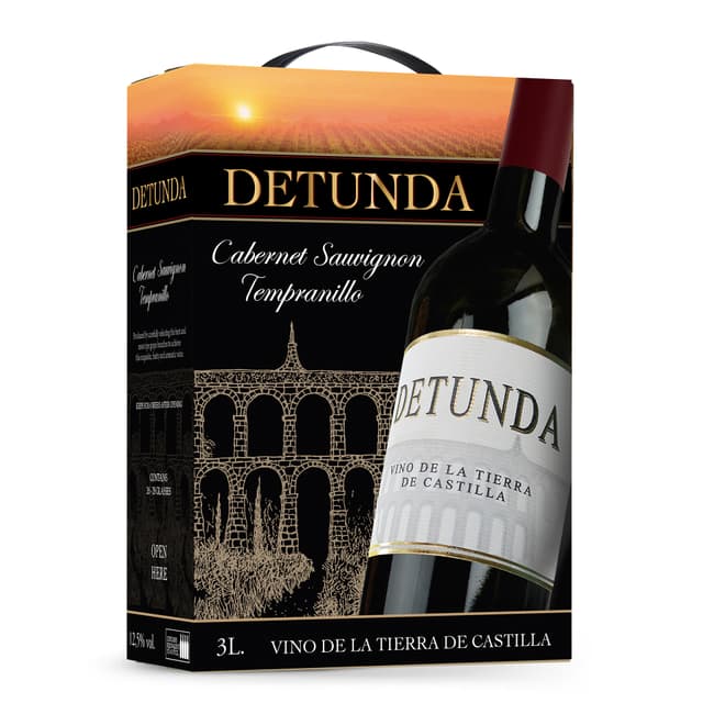 DETUNDA CABERNET SAUVIGNON TEMPRANILLO BIB 12.5% 300CL product_info