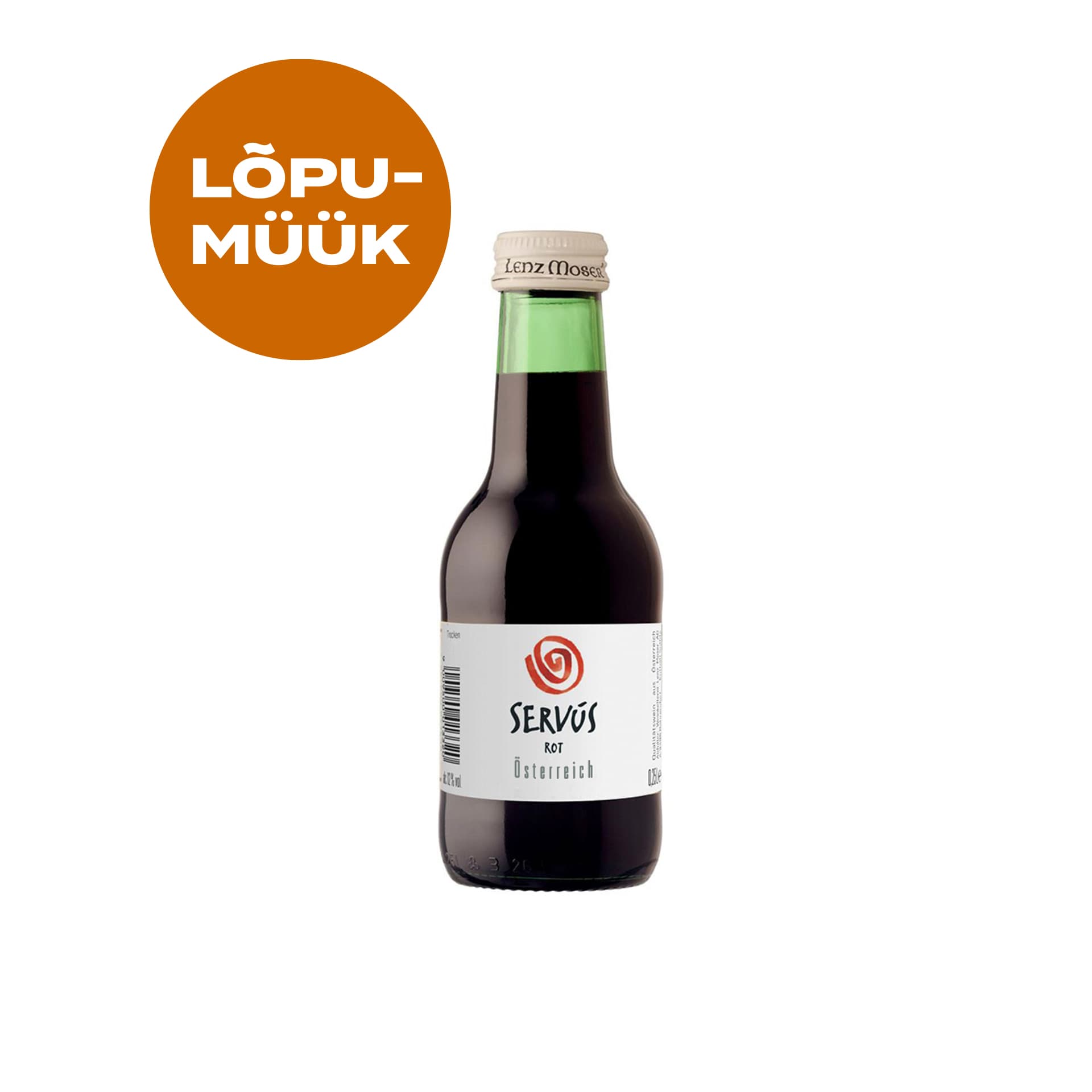 LENZ MOSER SERVUS ROT´22 12,5% 25CL_0