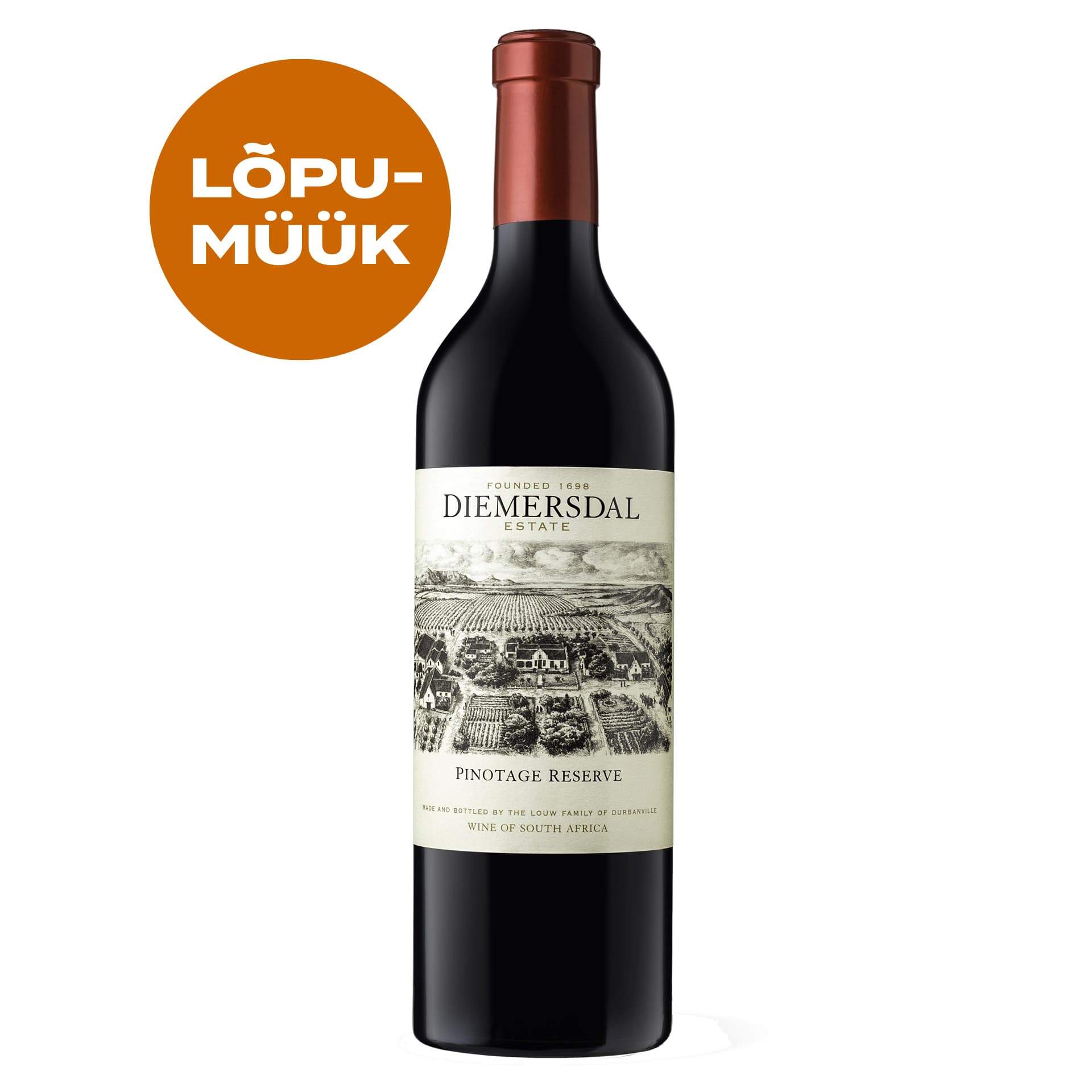 DIEMERSDAL PINOTAGE RESERVE´23 14,5% 75CL_0