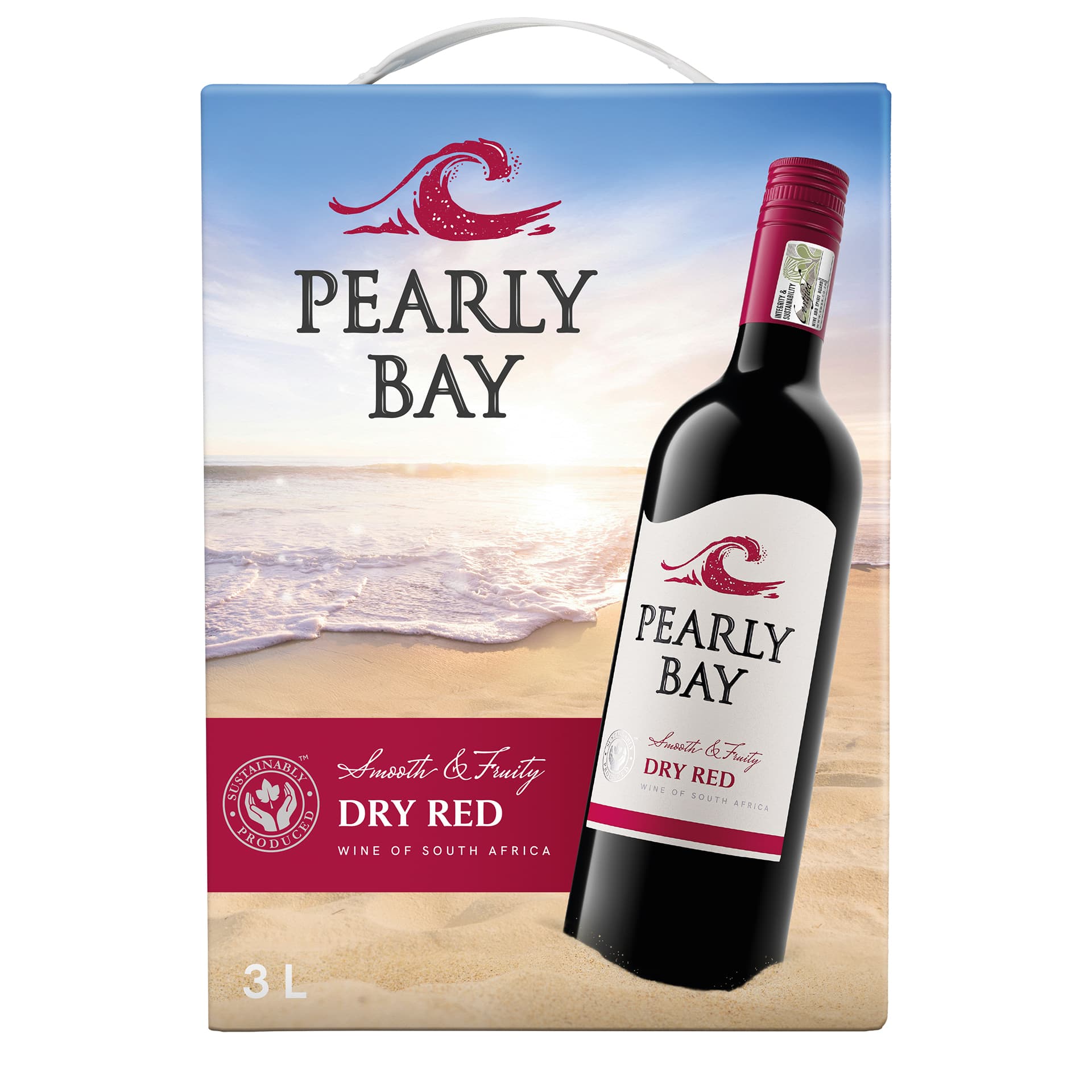 PEARLY BAY DRY RED 13% 300CL BIB_0