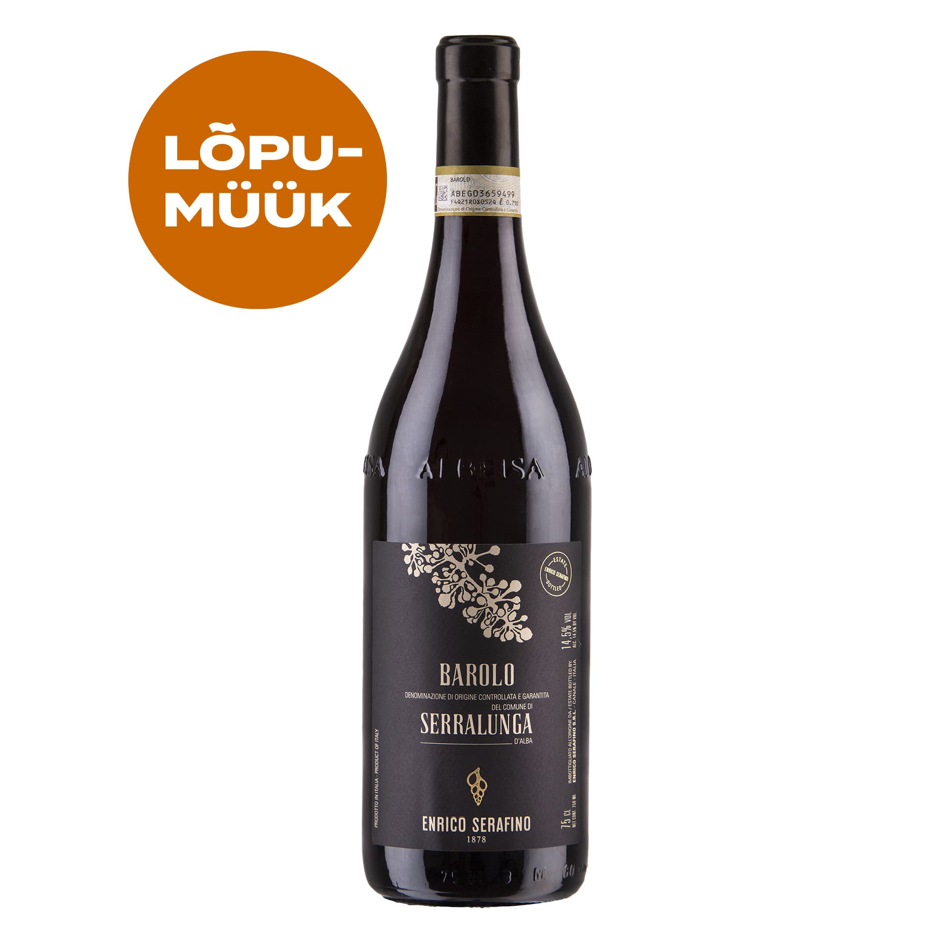 E.SERAFINO BAR. MGA DEL COMUNE DI SERRA. D'ALB'20 14,5% 75CL_0