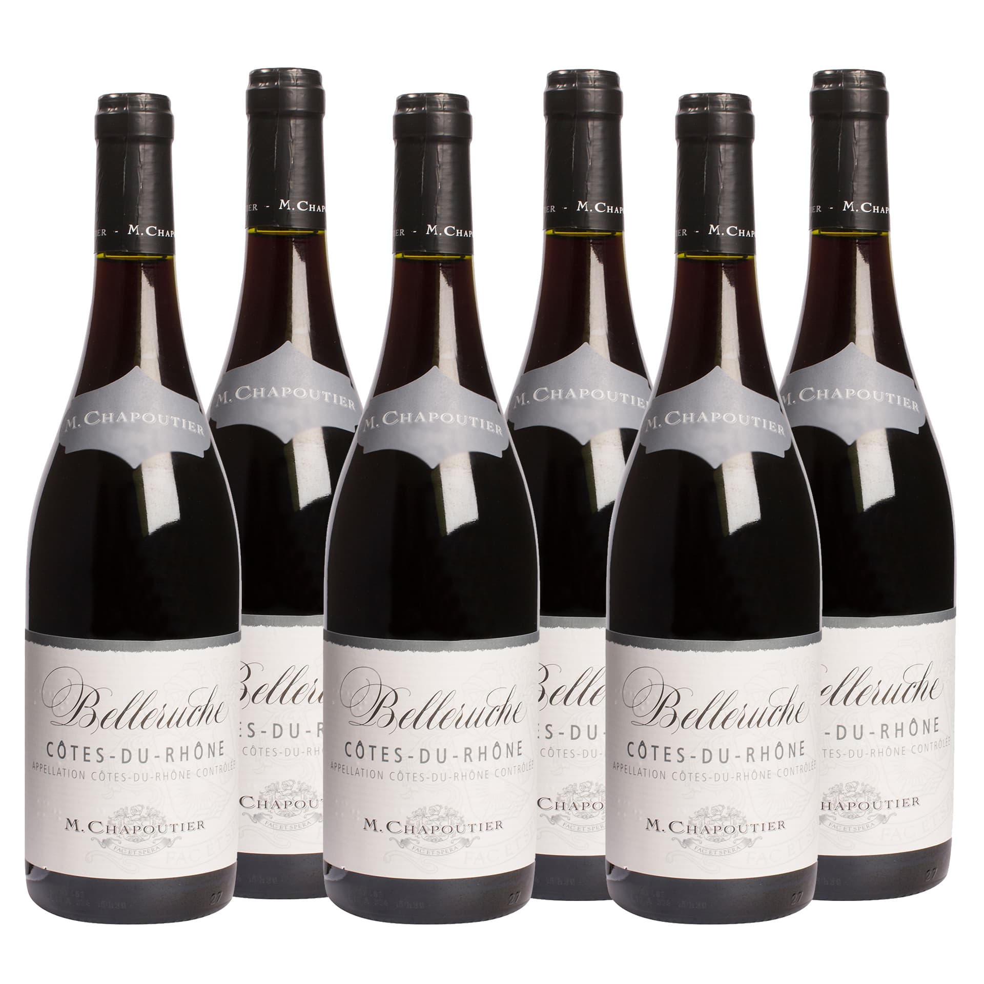 RHÔNE KAST (6PDL) CHAPOUTIER BELLERUCHE – PRANTSUSE PUNAVEIN_0