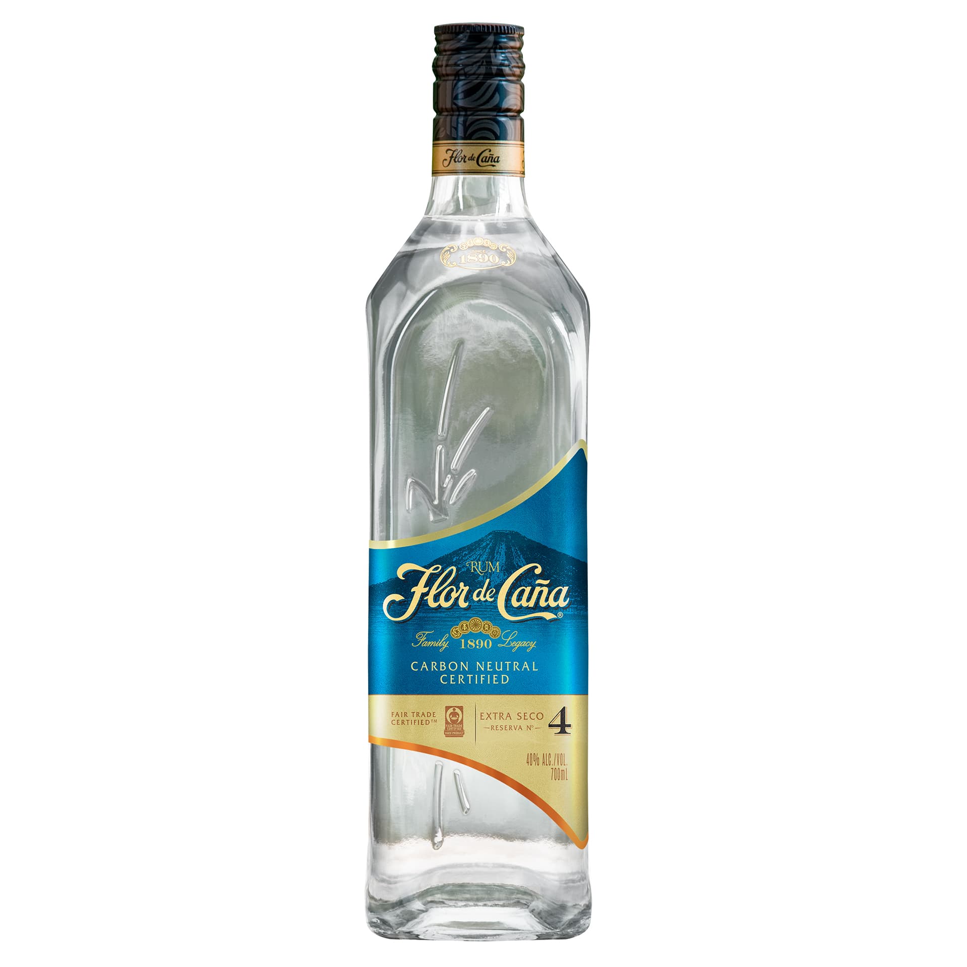 FLOR DE CANA 4 EXTRA SECO 40% 100CL_0
