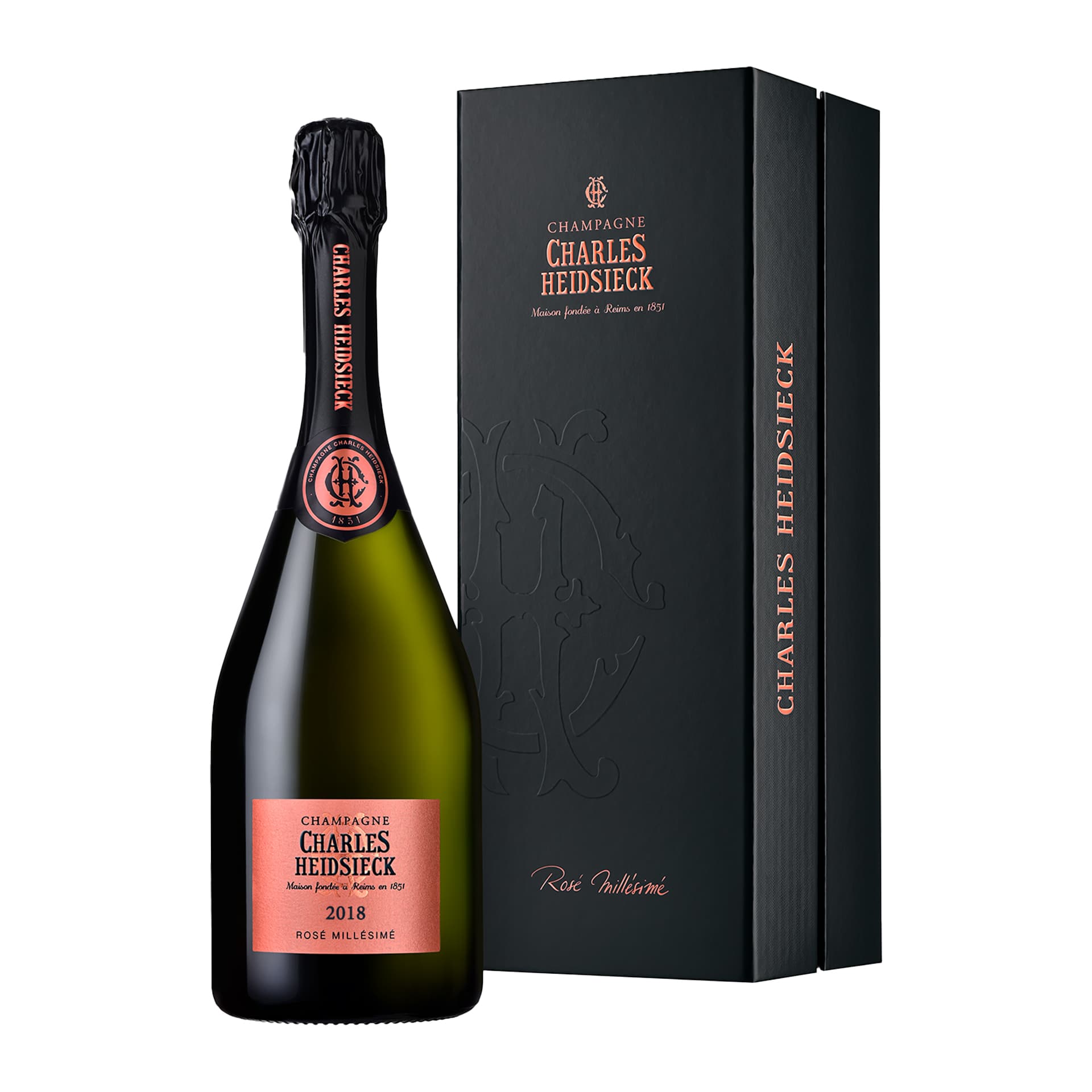 CHARLES HEIDSIECK ROSE VINTAGE 2018 12% 75CL BOX_0