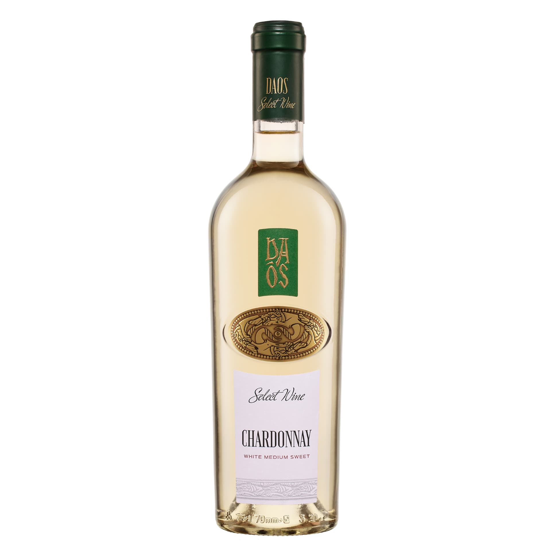 DAOS CHARDONNAY WHITE MEDIUM SWEET 12% 75CL_0