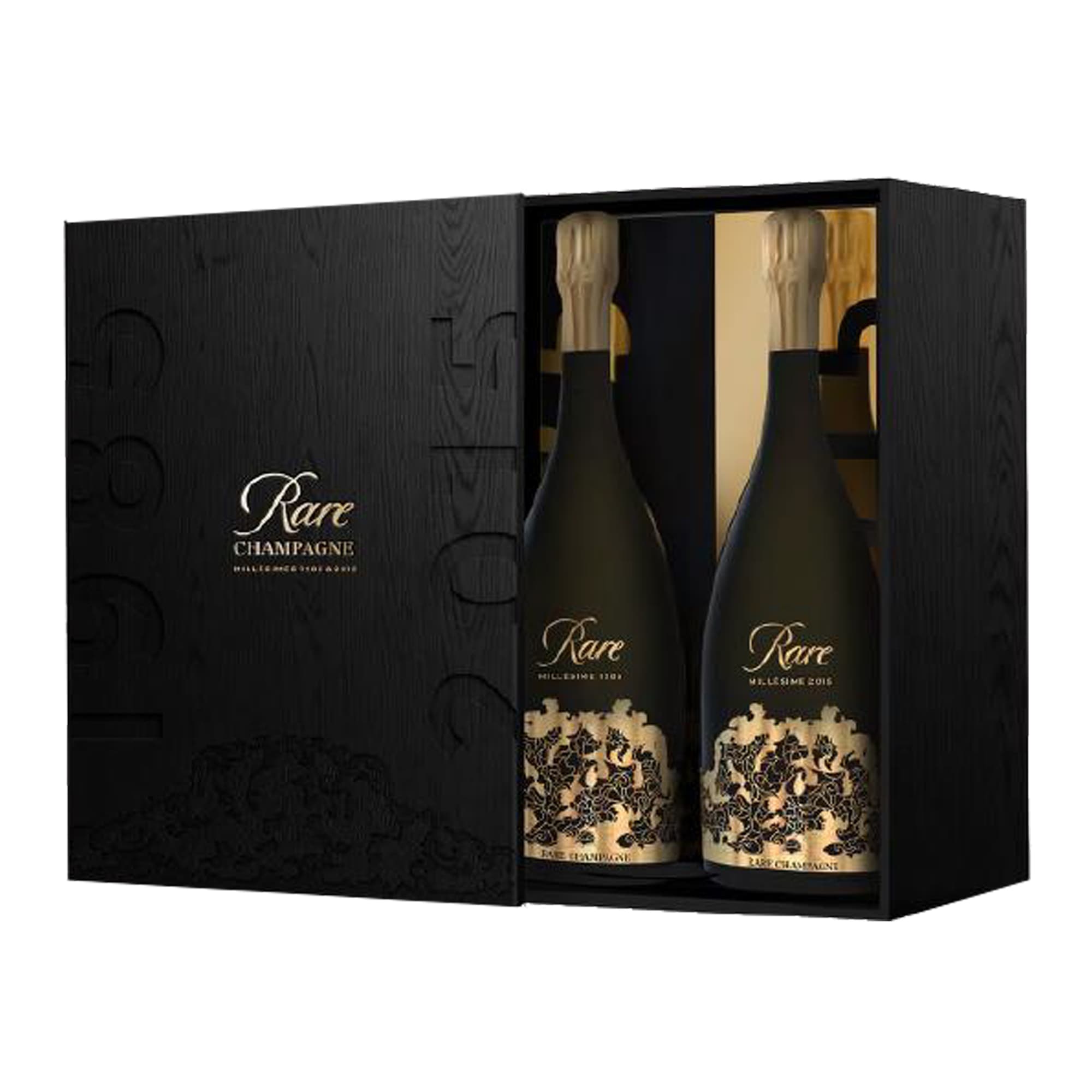 RARE LE CONTRASTE MILLESIME 1985 & MILLESIME 2015 12% 2x75CL_0
