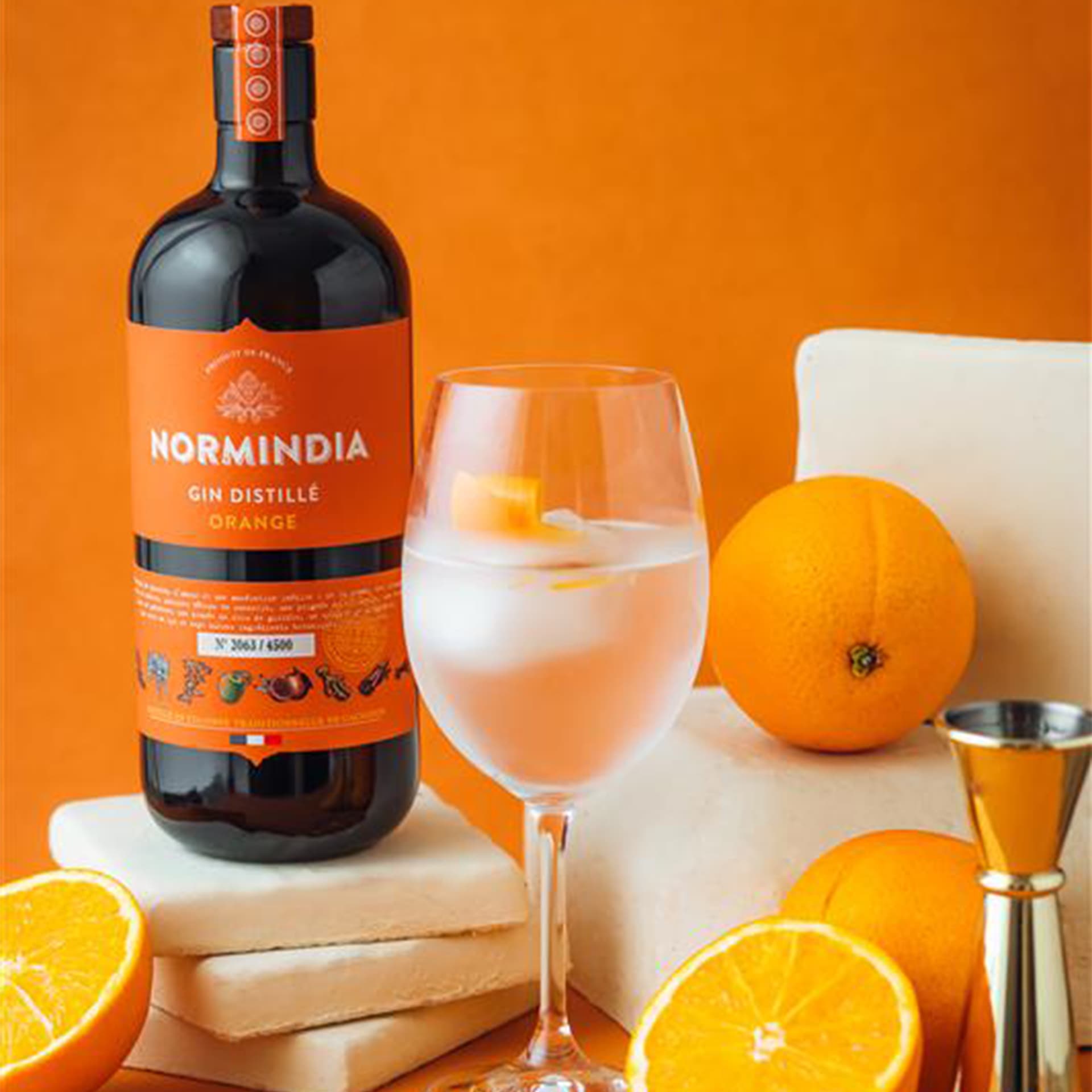 Normindia Orange Gin & tonic kokteil